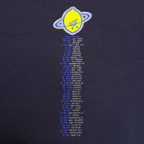 【USED】90's U2 PopMart NORTH AMERICA TOUR T-shirt