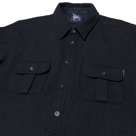 【USED】90'S-00'S STUSSY CPO SHIRT