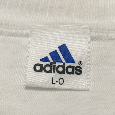 【USED】90'S  ADIDAS 3-STRIPES LOGO T-SHIRT