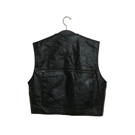 【USED】LEATHER TACTICAL VEST