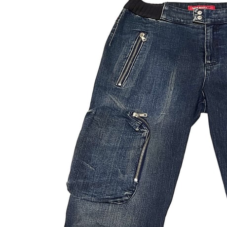 【USED】00's MISS SIXTY Y2K  LOTS OF DETAILS JEANS