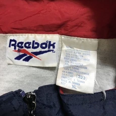 【USED】90'S REEBOK NYLON PULLOVER