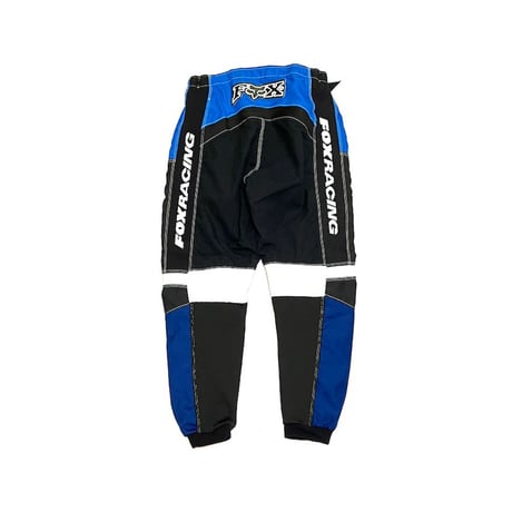 【USED】00'S FOX RACING NYLON BIKER PANTS BLUE