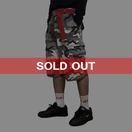 【USED】CITY CAMO SHORTS