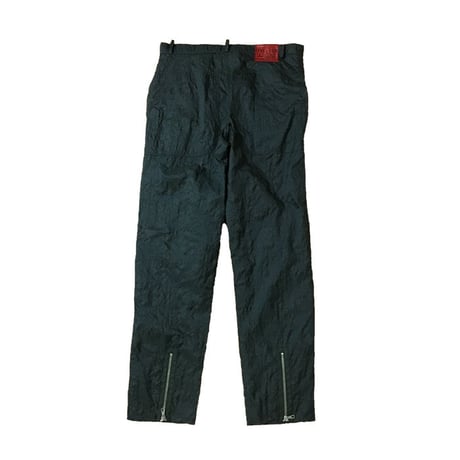 【USED】90'S W&LT CROCODILE EMBOSSING NYLON TROUSERS