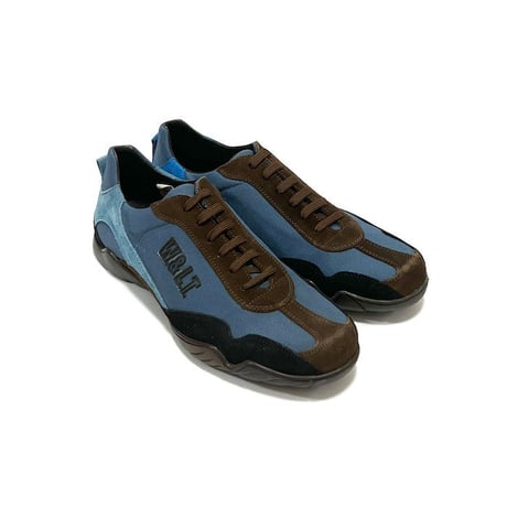 【DEAD STOCK】90'S W.&L.T. DRIVING SNEAKERS BLUE