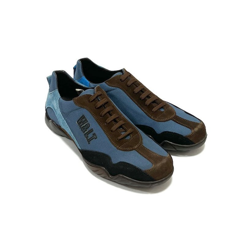 DEAD STOCK】90'S W.&L.T. DRIVING SNEAKERS BLUE DEAD STOCK】90'S W.&L.T. DRIVING SNEAKERS BLUE