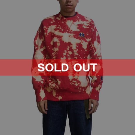 【USED】90'S ALIEN WORKSHOP BLEACHED SWEATSHIRT