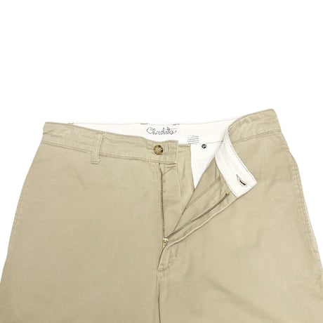 【USED】90's Chocolate Skateboards Cargo Pants Beige Made in USA