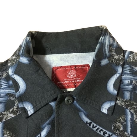 【USED】AVILEX USA HARD CORE SHIRT