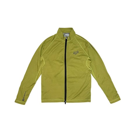 【USED】00's FOX RACING MICRO GRID FLEECE ZIP-UP TOP