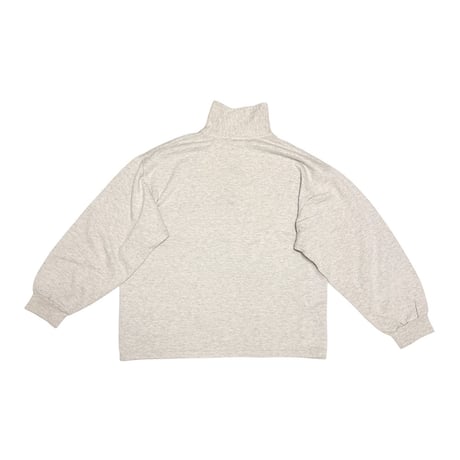 【USED】90's ASICS Half-Zip High Neck Sweatshirt Made in Italy