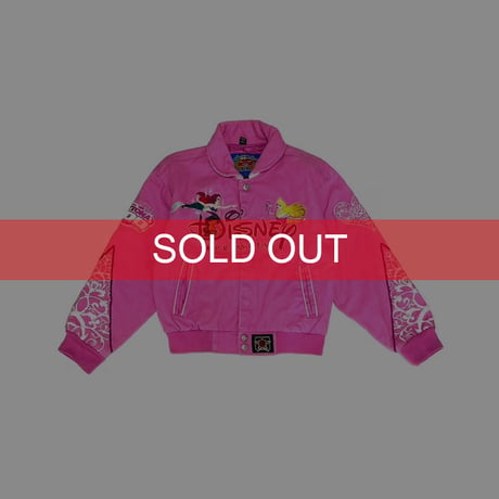 【USED】00's JH Design × DISNEY PRINCESS KID'S RACING JACKET