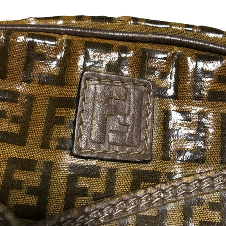 【USED】80'S FENDI ZUCCHINO PATTERN SHOULDER BAG