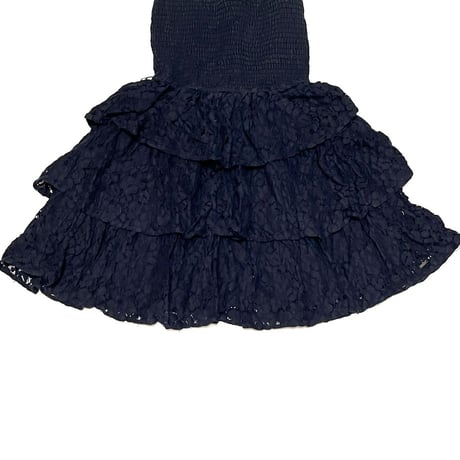 【USED】00's HOLLISTER 2-WAY BARE TOP TUNIC DRESS SKIRT