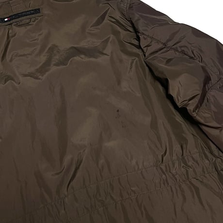 【USED】00's TOMMY HILFIGER PADDED NYLON ANORAK JACKET