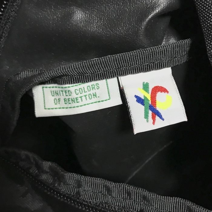 激レア　Benetton リュックサック　ベネトン　ヴィンテージ 希少BENETTON(ベネトン)キッズリュックサック - メルカリ