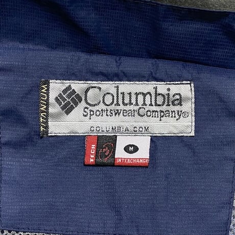【USED】00'S COLUMBIA TITANIUM OMNI TECH MOUNTAIN JACKET