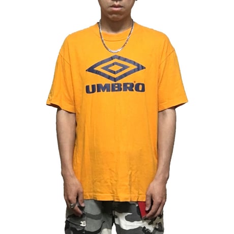 【USED】00'S UMBRO LOGO T-SHIRT
