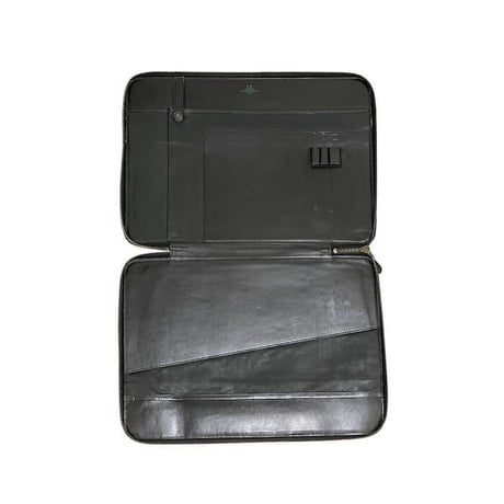 【USED】80'S-90'S C.P.COMPANY LEATHER CLUTCH BRIEFCASE