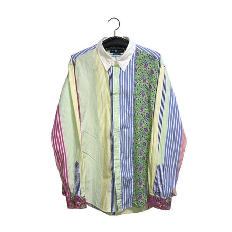 【USED】RALPH LAUREN CRAZY PATTERN SHIRT