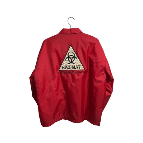 【USED】90'S  HAZ-MAT COACH JACKET