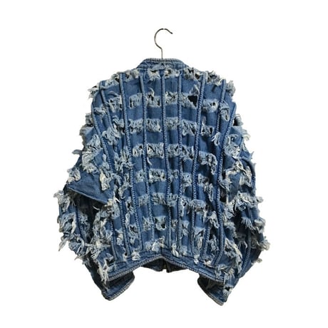 【USED】90'S  VIVIENNE WESTWOOD "CUT AND SLASH" DENIM JACKET