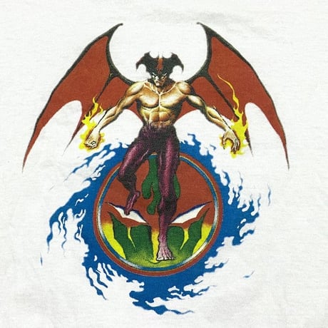 【USED】90'S DEVIL MAN T-SHIRT MADE IN USA