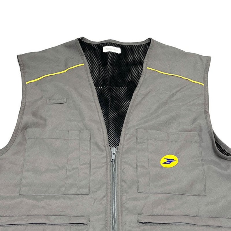 USED】VINTAGE LA POSTE WORK VEST | KONBINI