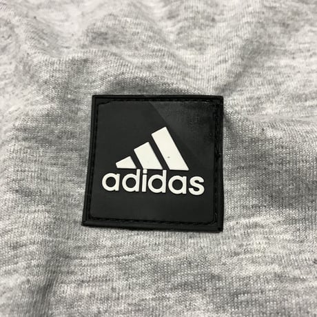 【USED】90'S ADIDAS RUBBER PATCH LOGO T-SHIRT