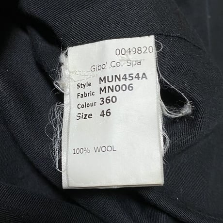【USED】00'S  MARC JACOBS MELTON WOOL HOODED JACKET