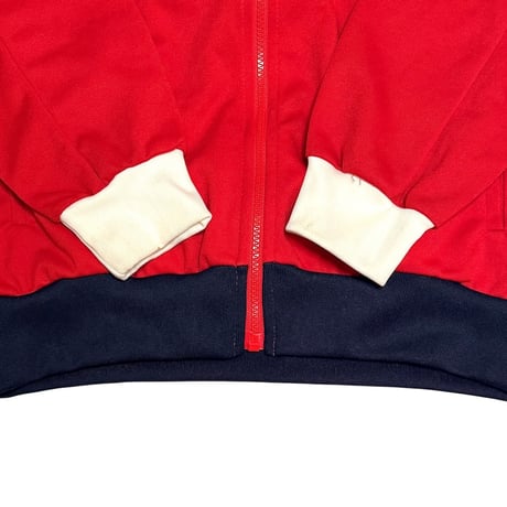 【USED】80’s Sergio Tacchini Track Jacket Red Made in Italy