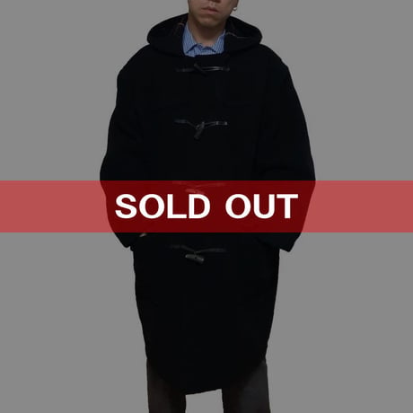 【USED】90'S TOMMY HILFIGER OVERSIZED DUFFLE COAT