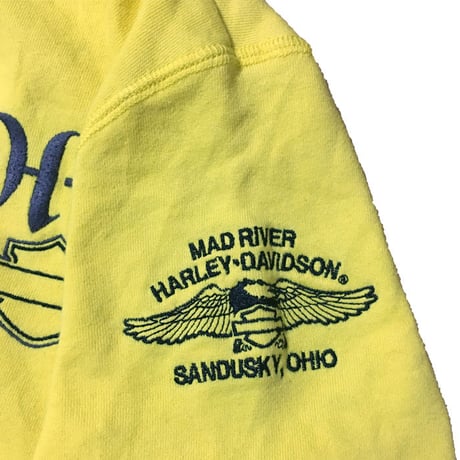 【USED】HARLEY DAVIDSON ZIP-UP SWEATSHIRT