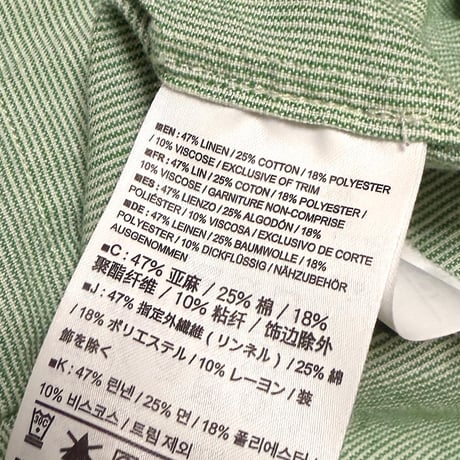 【USED】00's ARC'TERYX S/S STRIPE SHIRT
