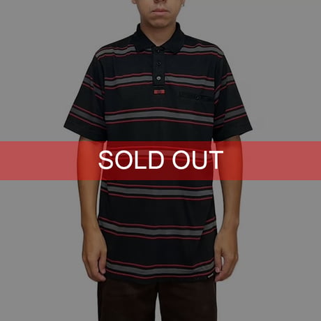 【USED】00'S INDEPENDENT TRUCK COMPANY BORDER POLO-SHIRT