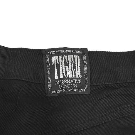 【USED】80'S-90'S TIGER ALTERNATIVE LONDON SIDE LACE-UP PANTS