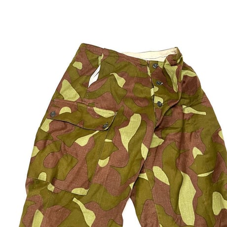 【USED】80'S FINLAND ARMY M-62 REVERSIBLE CAMO PANTS