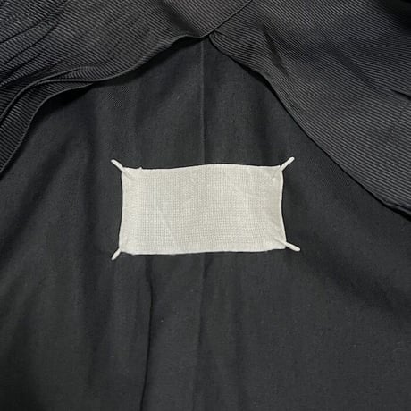 【USED】00'S MARTIN MARGIELA WHITE LABEL COAT BLACK