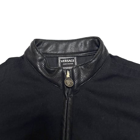 【USED】90's-00's  VERSACE JEANS COUTURE SPORTS JACKET MINI TIGHT DRESS