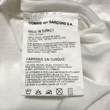 【USED】COMME DES GARÇONS PARFUMS T-SHIRT "beads"