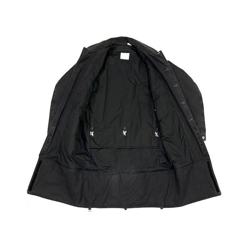 USED】HELMUT LANG 1998AW 2-WAY FIELD COAT BLACK USED】HELMUT LANG 1998AW 2-WAY FIELD COAT BLACK