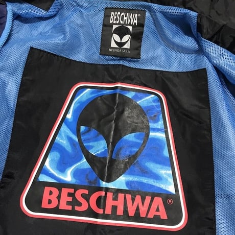 【USED】90'S BESCHWA NYLON HOODED JACKET