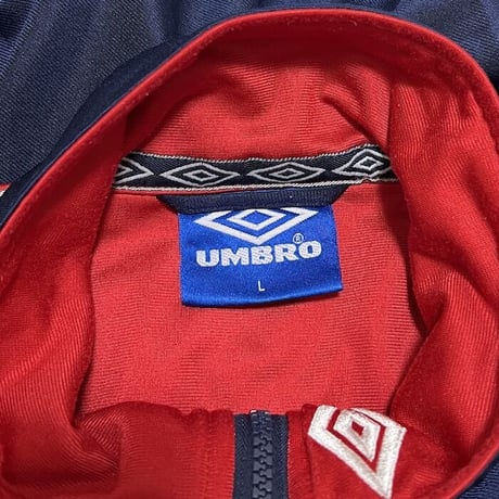 【USED】90'S UMBRO BIG LOGO TRACK JACKET