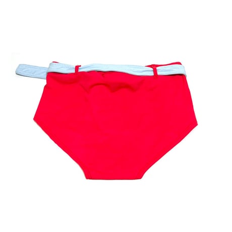 【DEAD STOCK】W.&L.T. 1996SS Colorblock Briefs with Belt