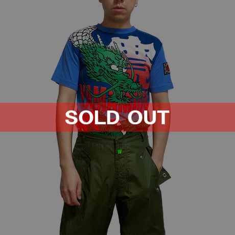 【USED】90'S  KANSAI MAN DRAGON T-SHIRT