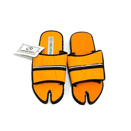 【DEAD STOCK】90'S MAHARISHI TABI SANDALS ORANGE
