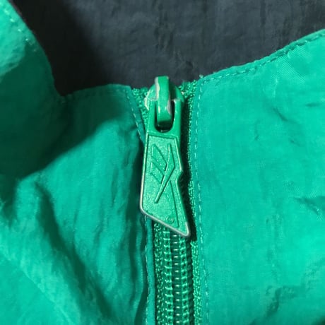 【USED】90'S REEBOK NYLON JACKET GREEN