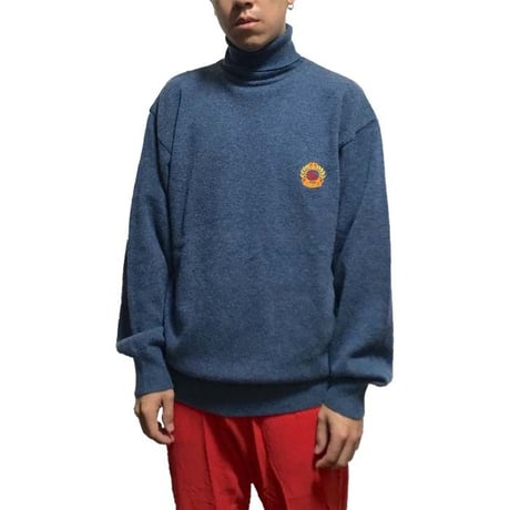 【USED】90'S BURBERRYS HI-NECK SWEATER