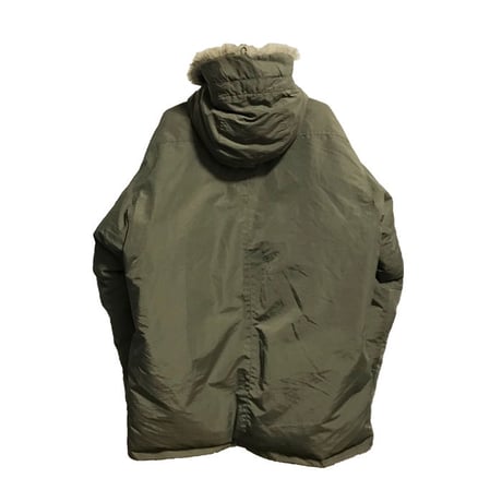 【USED】00'S COLUMBIA OVERSIZED DOWN JACKET WITH FUR HOOD